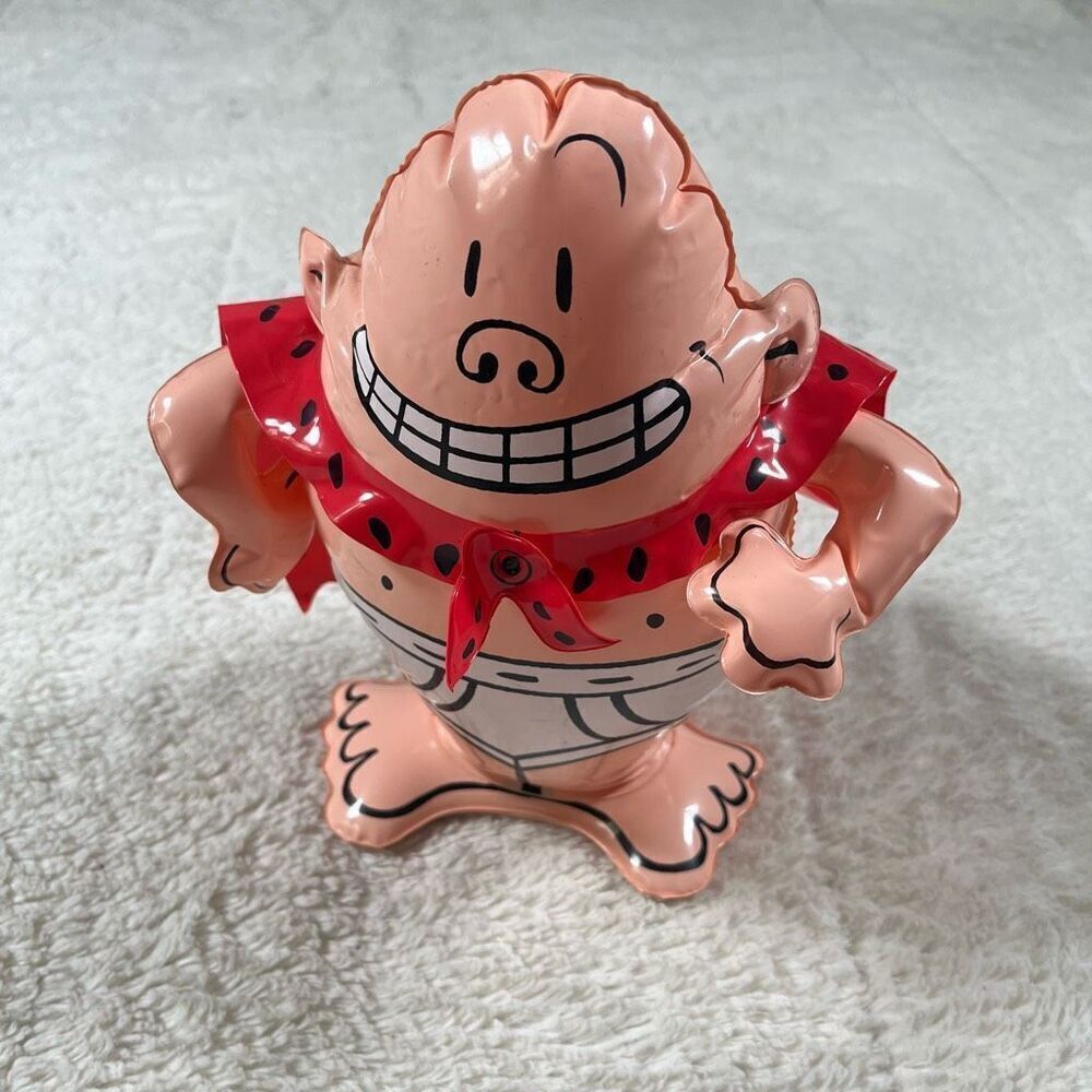 Captain Underpants Inflatable Figure 2002 Scholastic Limited Crew Gift